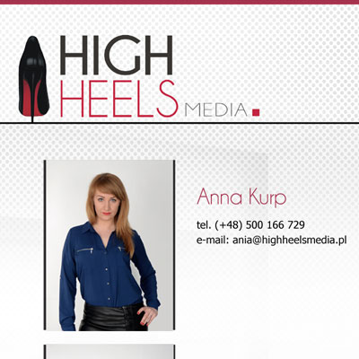 Miniatura strony www: High Heels Media