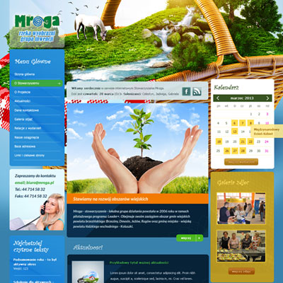 Miniatura strony www: Stowarzyszenie MROGA