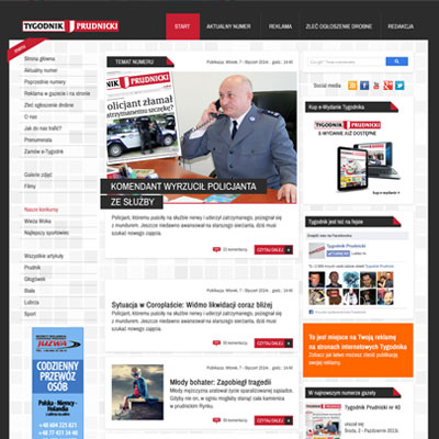 Miniatura strony www: Tygodnik Prudnicki - Największa gazeta regionu