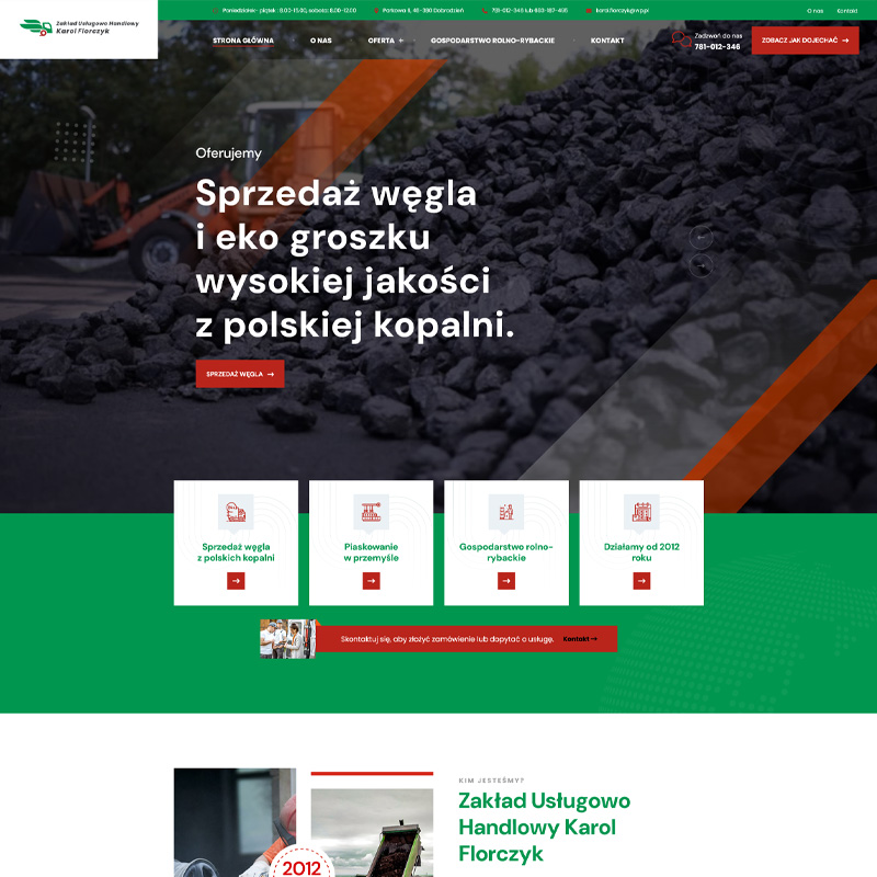 Strona internetowa Piaskowanie Florczyk