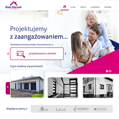 Miniatura strony www: Dom Marzeń - Biuro Projektowe