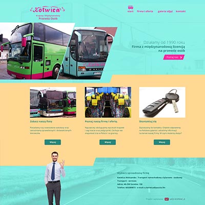 Miniatura strony www: Kotwica-Bus