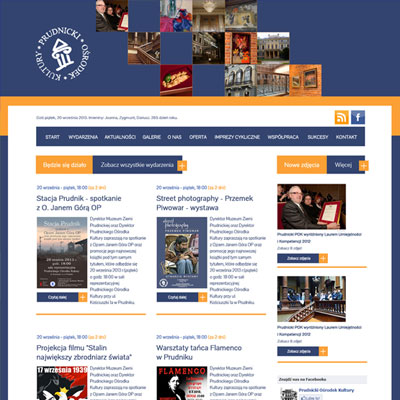 Miniatura strony www: Prudnicki Ośrodek Kultury