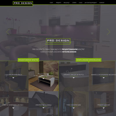 Miniatura strony www: Prodesign - projektowanie wnętrz